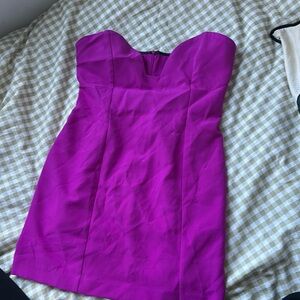 Zara hot pink mimi dress